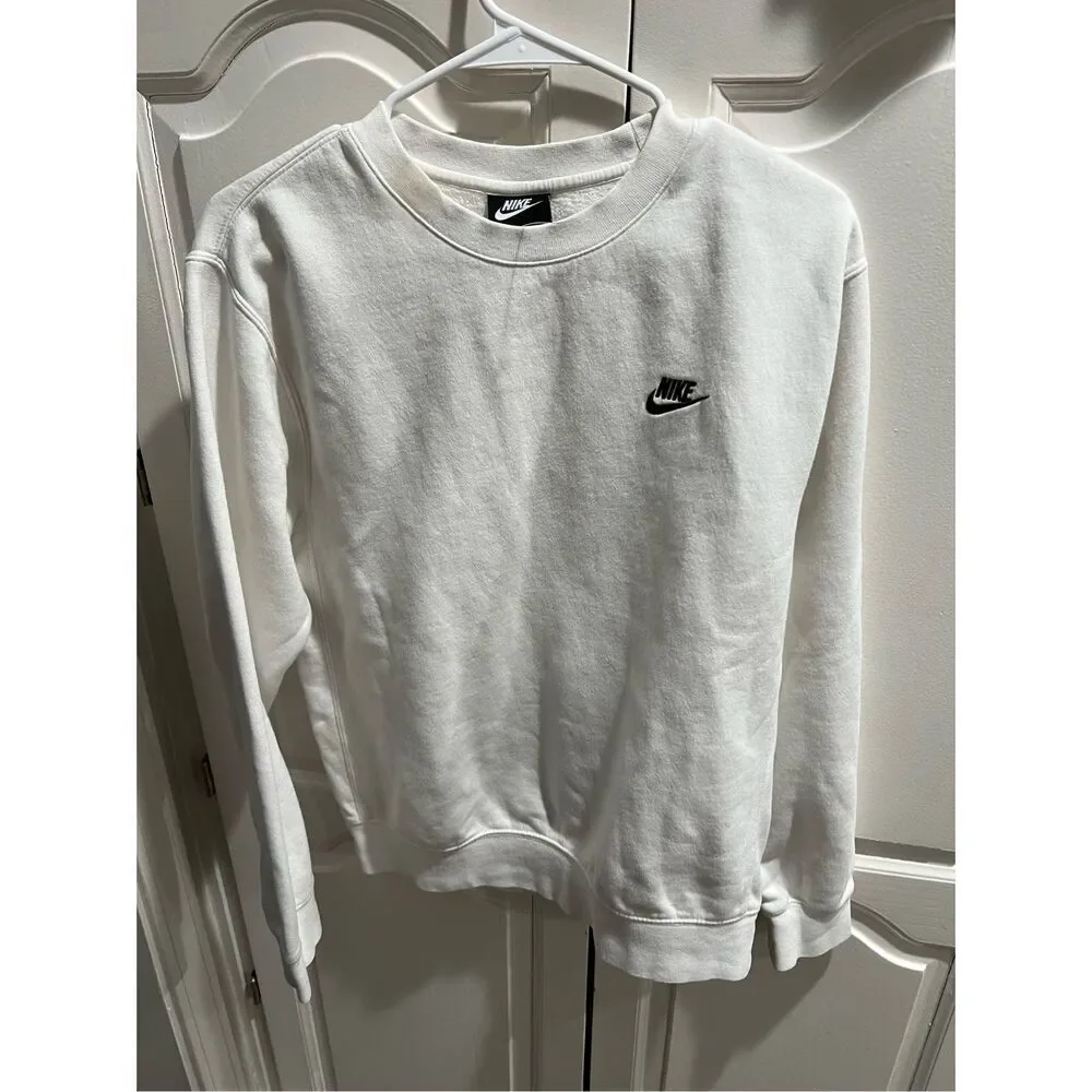 Vtg Nike Swoosh Faded Sweatshirt embroidered Nike swoosh